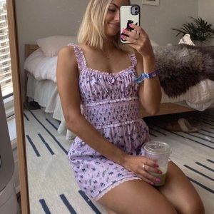 For love and lemons lace pointelle dress